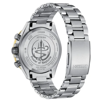 שעון GPS לווייני טיטניום סולארי ATTESA CITIZEN CC4054-68L