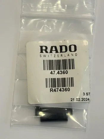 Rado True חוליה רגילה 734.6107.3 763.0056.3 763.0071.3 734.0100.3 החוליה מגיעה ללא פין