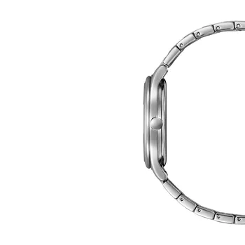 שעון אלגנטי מוכסף סולארי לאישה EM0500-73A